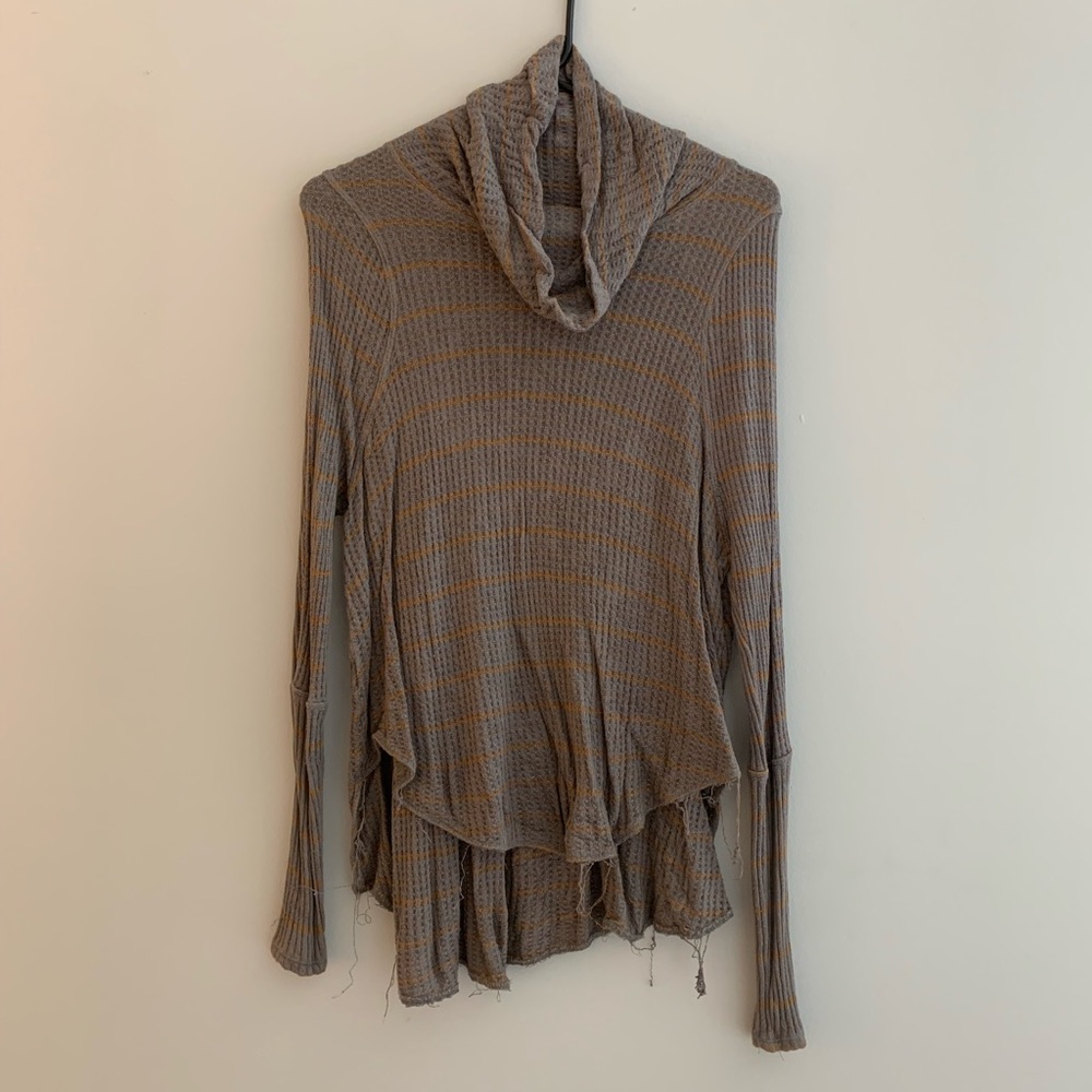 Free People cowl neck long sleeve.